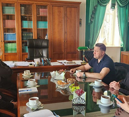Состоялась встреча главы Синодального отдела по благотворительности и заместителя руководителя Федерального медико-биологического агентства
