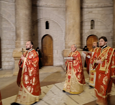 Праздник обрезания Господня и памяти Святого Василия в патриархате