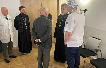 Председатель Синодального отдела по благотворительности посетил Центр детской гематологии, онкологии и иммунологии имени Дмитрия Рогачева
