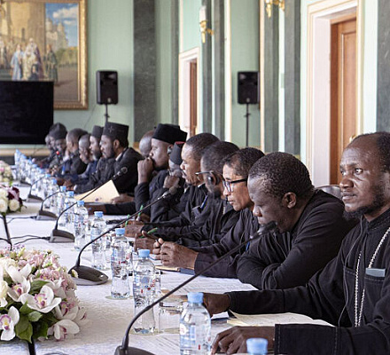 В Москве состоялась первая церковно-практическая конференция благочинных Патриаршего экзархата Африки
