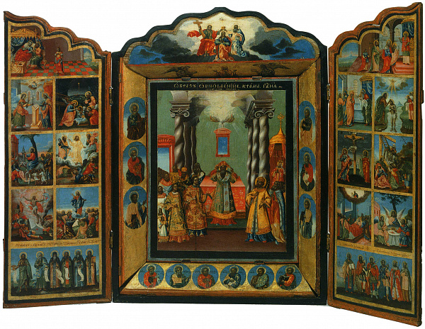 Обновление храма Воскресения Христова (складень-кузов)