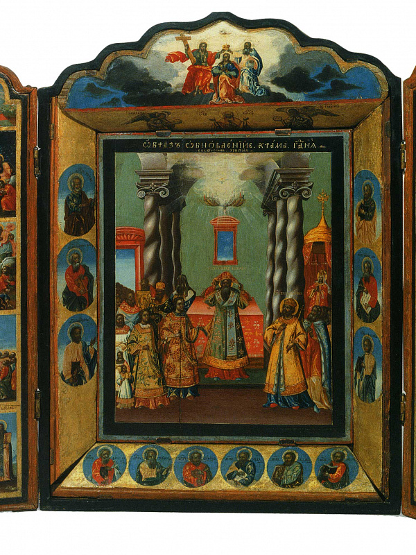 Обновление храма Воскресения Христова (складень-кузов)