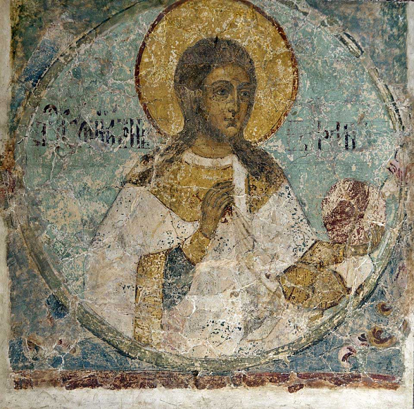 Первомученик Стефан (фреска)  