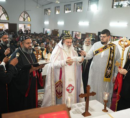 Освящение церкви Святой Марии в Майсуре