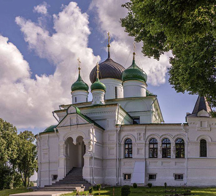 Die Restaurierung der Wandgemälde in der Pereslavl-Kathedrale aus dem 16. Jahrhundert steht kurz vor dem Abschluss