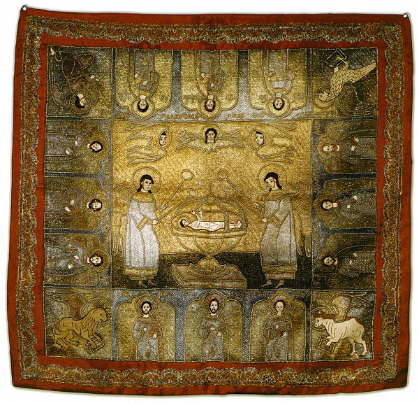 Поклонение Ангцу (шитьё)