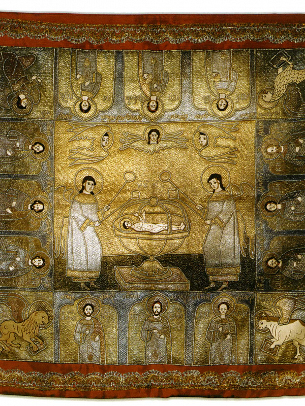 Поклонение Ангцу (шитьё)