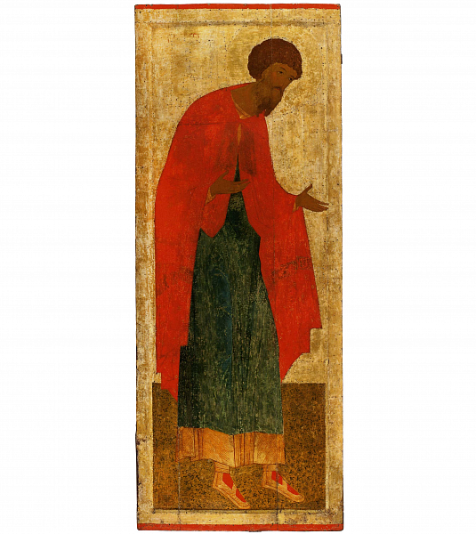 Мученик Евстратий Севастийский, из деисусного чина 