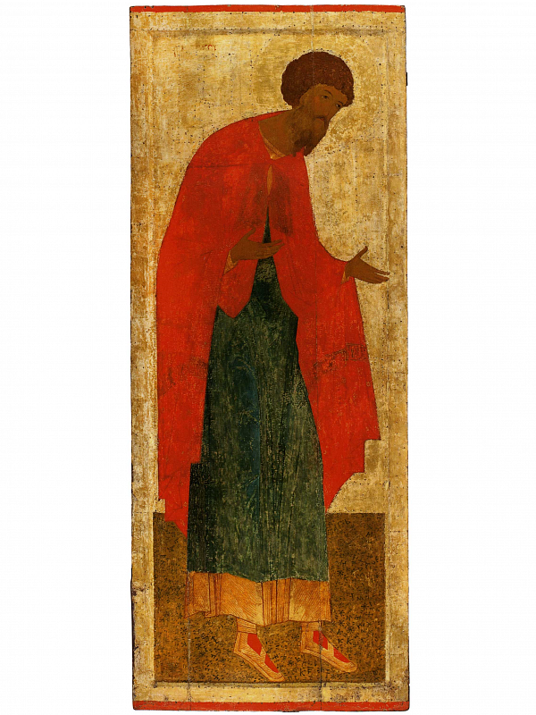 Мученик Евстратий Севастийский, из деисусного чина 