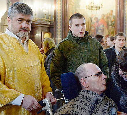 In der burjatischen Hauptstadt beteten sie für die Gesundheit des russischen Helden Anatoly Romanov