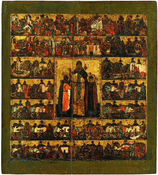 Блгв. князья. Феодор, Давид и Константин Ярославские, с житием  