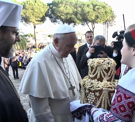 Papst Franziskus betete für den Frieden in der Ostukraine