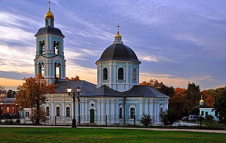 Kirche der Ikone der Gottesmutter 'Lebensspendende Quelle' in Moskau