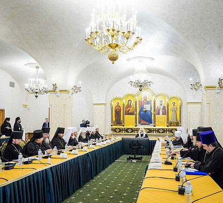 Святейший Патриарх Кирилл возглавил совместное заседание Священного Синода и Высшего Церковного Совета