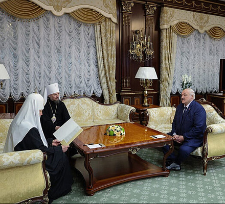 Состоялась встреча Святейшего Патриарха Кирилла с Президентом Республики Беларусь А.Г. Лукашенко