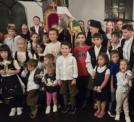 Монреаль: Славословие в честь Сербского Патриарха г-на. Порфирия