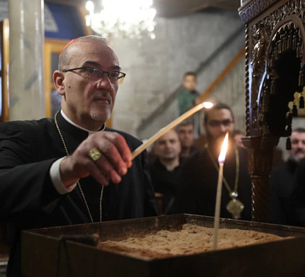 ФОТО: Кардинал Пиццабалла делится рождественским посланием после визита в Газу