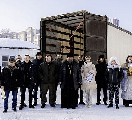 Из Нижегородской епархии в зону СВО отправлена очередная партия гуманитарного груза
