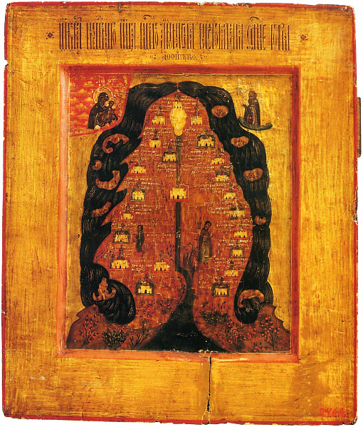 Вид горы Афонской