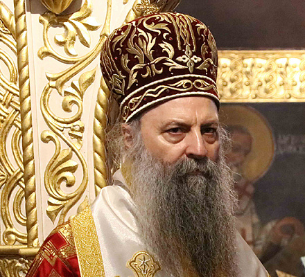 Патриарх Порфирий: Мы не согласны с тем, что кого-то следует лишать прав человека за то, что он говорит на сербском языке, и тем более, что за это следует наказывать