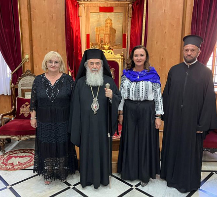 ВИЗИТ МИНИСТРА ПО ДЕЛАМ СЕМЬИ РУМЫНИИ В ПАТРИАРХАТ
