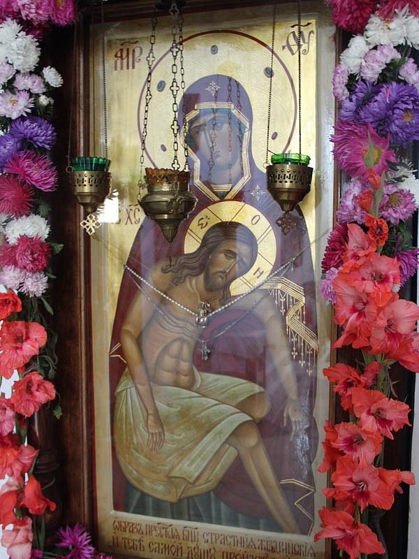 Жиздринская Страстная икона Божьей Матери 