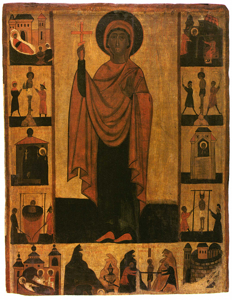 Великомученица Параскева Пятница, с житием (польская)  