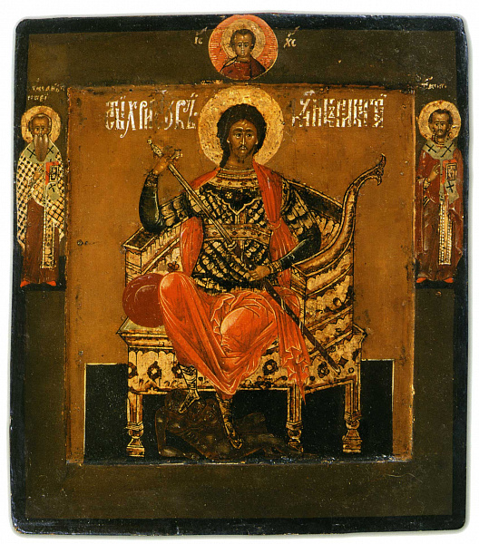 Святой Никита воин на престоле 