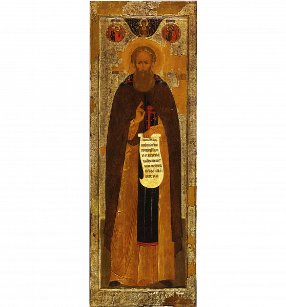 Преподобный Сергий Нуромский (гробничная икона)