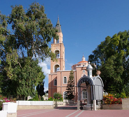 Das Gelände der russischen Kirchenmission in Jaffa feiert sein 150-jähriges Bestehen