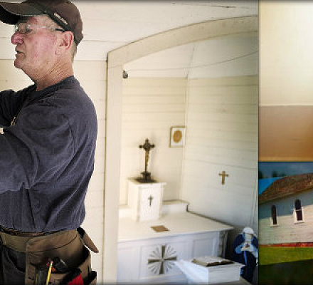 Die Geschichte von Greg Thomas, der den Tempel im Alleingang wieder aufgebaut hat