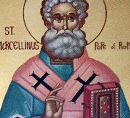 Жизнь и Мученичество Папы Маркеллина
