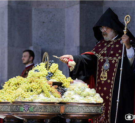 Die armenisch-apostolische Kirche feierte Hahokhornek - das Fest Mariä Himmelfahrt