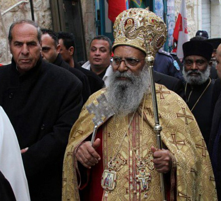 Katholikos von Äthiopien Abuna Matthias besucht Russland zu einem archpastoralen Besuch