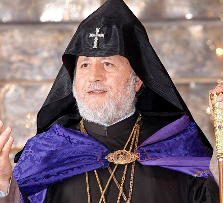 Католикос Всех Армян принял архиепископа Марселя