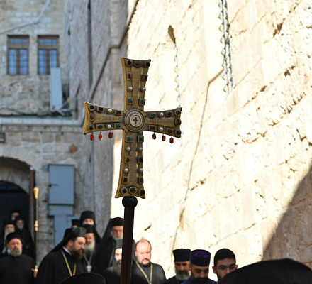 ПРАЗДНИК ВОЗДВИЖЕНИЯ ЧЕСТНОГО КРЕСТА В ИЕРУСАЛИМСКОМ ПАТРИАРХАТЕ