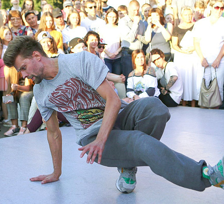 Das Jugendfestival 'Light Moscow' fand in der Hauptstadt Russlands statt