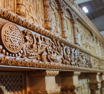 Alte Ikonostase in Syrien wiederhergestellt