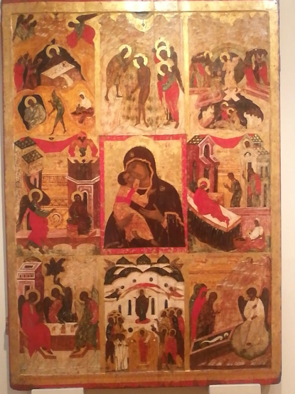 Владимирская Флорищевская икона Божьей Матери 