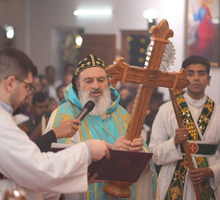 Освящение церкви Св. Фомы в Уайтфилде