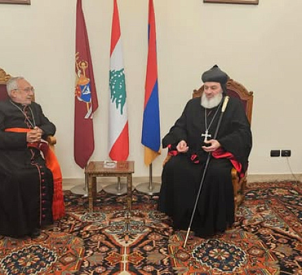 Визит к Патриарху Рафаэлю Бедросу XXI Минасяну