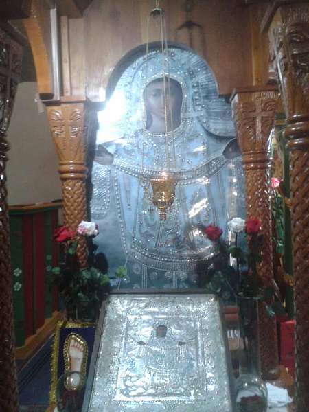 Чокешинская икона Покрова Пресвятой Богородицы  