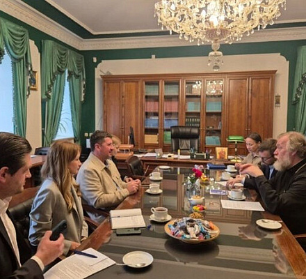 Председатель Синодального отдела по благотворительности встретился с руководителем Департамента социальной защиты Москвы