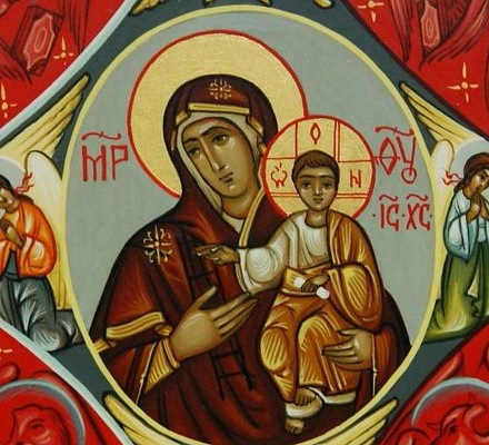 'Aus feuriger Zündung': Feuer und heilige Ikonen