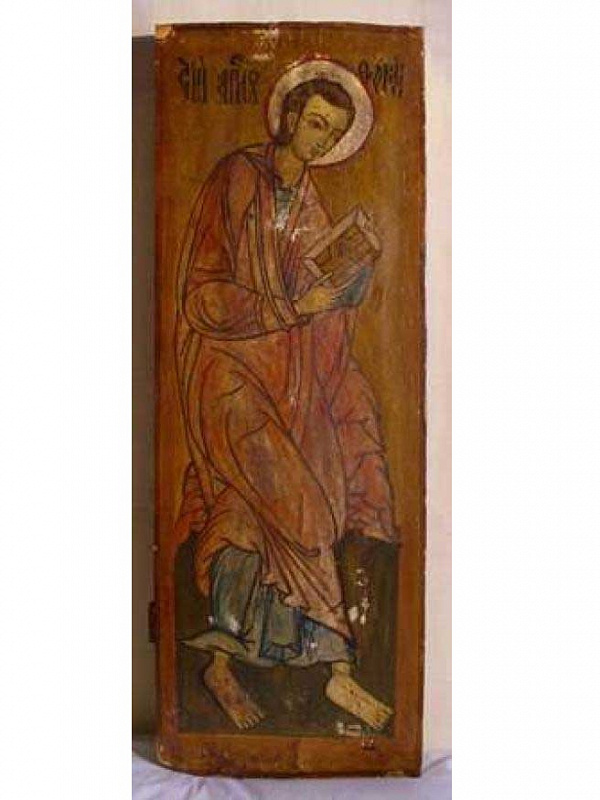 Апостол Фома, деисус (Русский Север) 