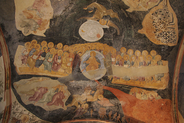 Страшный суд (византийская фреска)