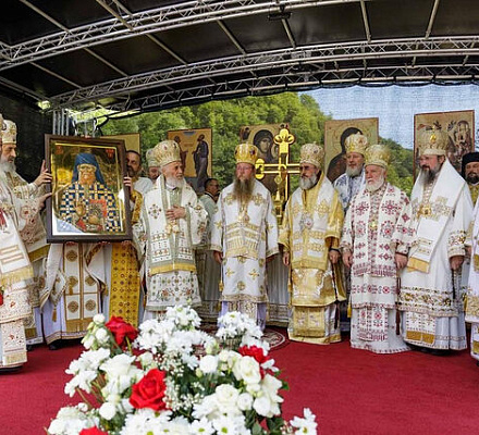 В Румынии состоялось местное провозглашение святости преподобного Дометия Милостивого, Рымецкого