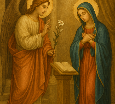 April 7: The Annunciation – Feast of the Joyful Message