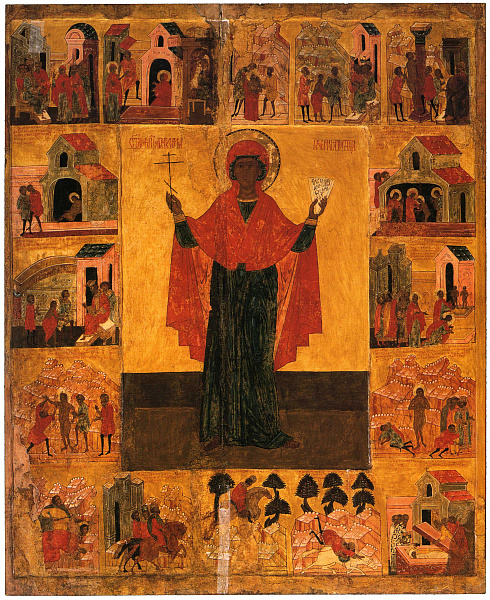 Великомученица Параскева Пятница Устюженская с житием  