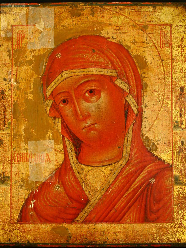 Богоматерь «Огневидная» (Ветка)  